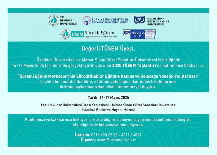SÜREKLİ EĞİTİM MERKEZLERİNİN SÜRDÜRÜLEBİLİR EĞİTİME KATKISI VE GELECEĞE YÖNELİK YOL HARİTASI